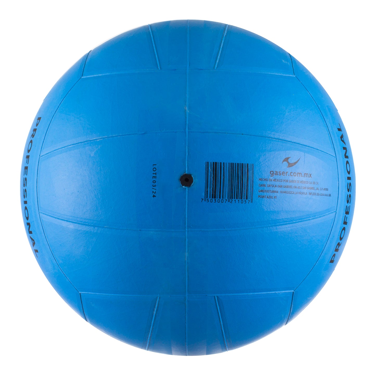 Balón Voleibol Gaser Point Hule