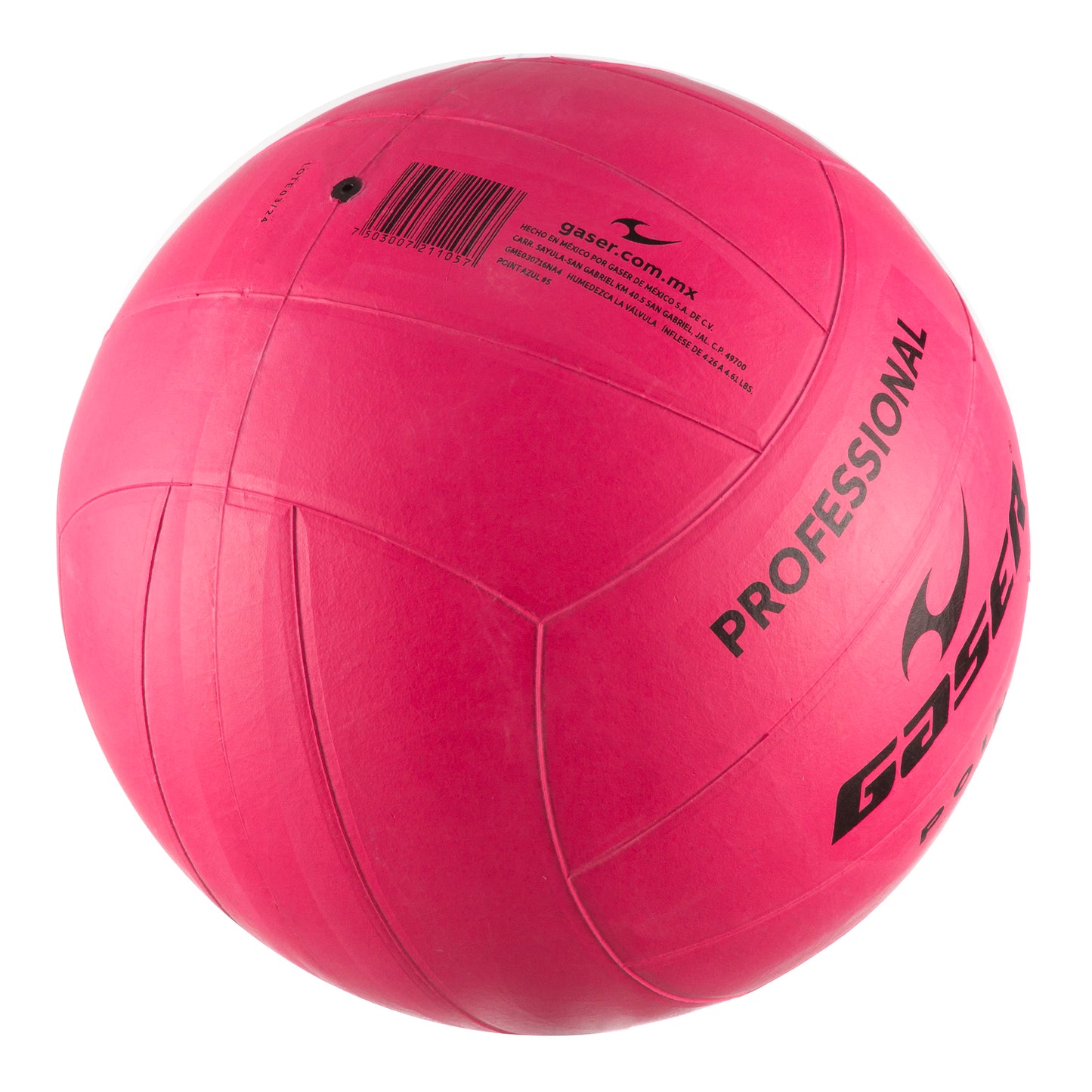 Balón Voleibol Gaser Point Hule