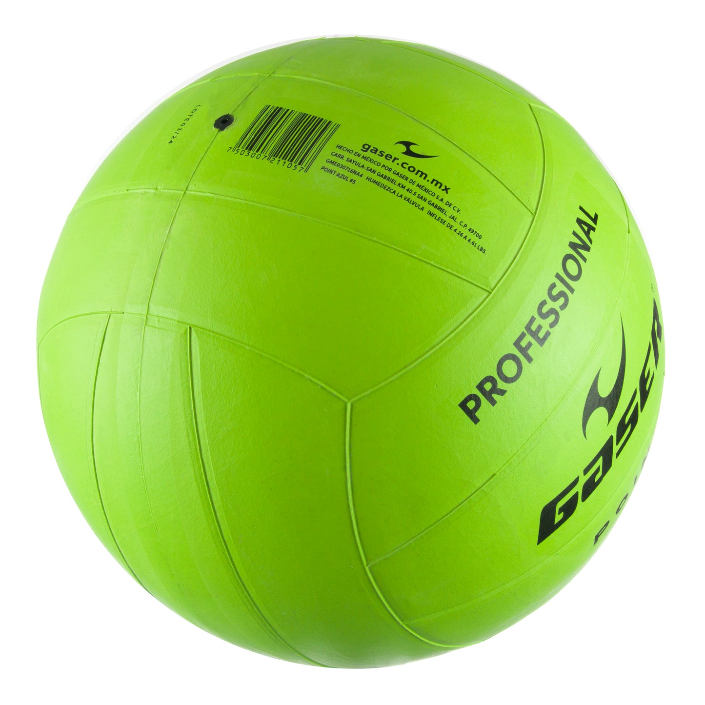 Balón Voleibol Gaser Point Hule