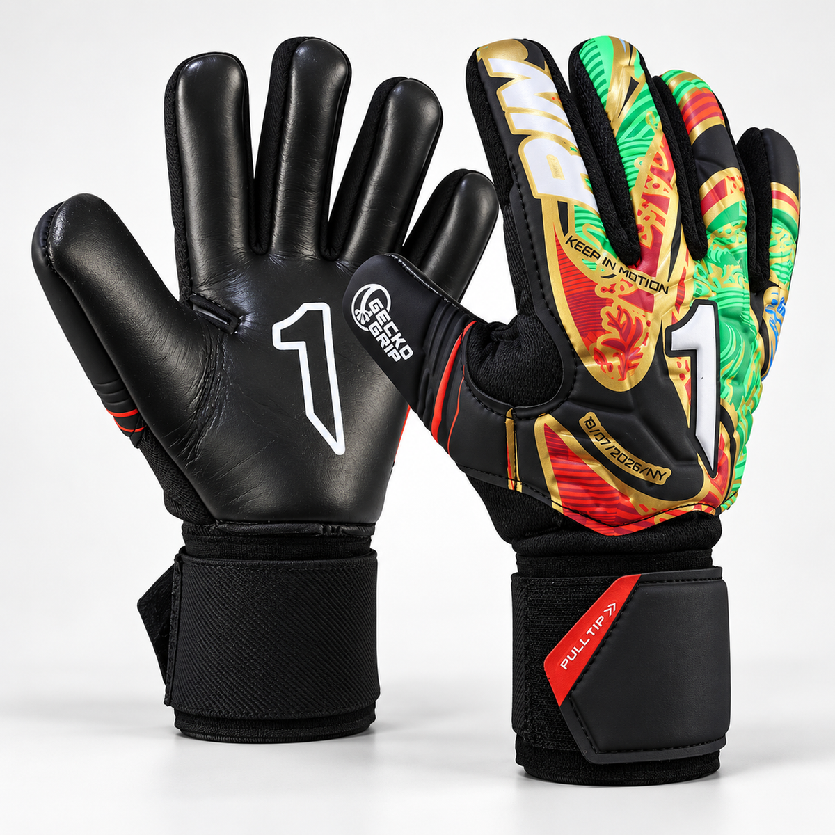 Guantes de Portero Rinat Asimetrik Training Spines Edición Conmemorativa | Varillas | Gecko Grip