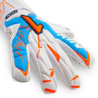 Guantes de Portero Rinat Egotiko X Prime | Corte híbrido Evo Cut | Látex HG+ Next | Azul