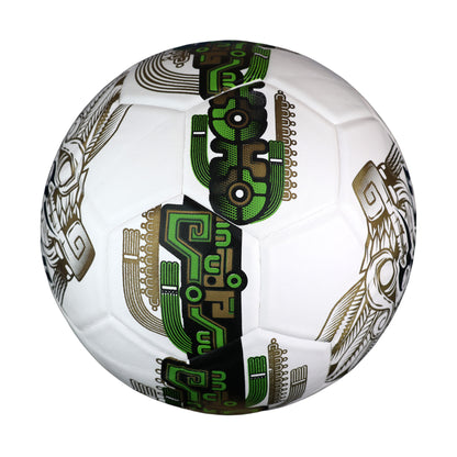 Balón de Fútbol Gaser Quetza Gold No. 5 | Tamaño Oficial | Entrenamiento y Partido