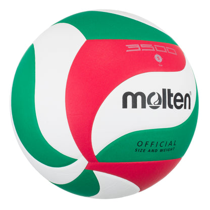 Balón de Voleibol Molten V5M3500 de Piel Sintética | Oficial FMVB |