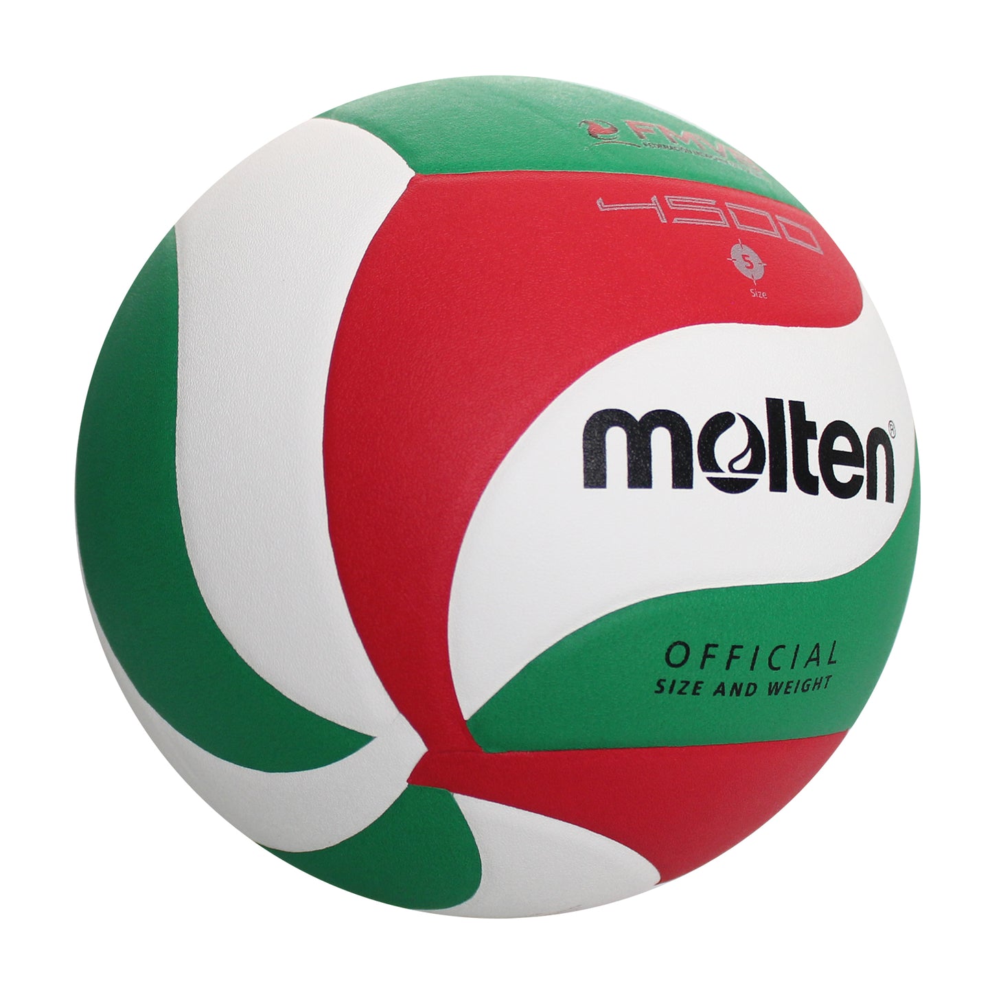 Balón de Voleibol Molten V5M4500 de Piel Sintética | Oficial FMVB