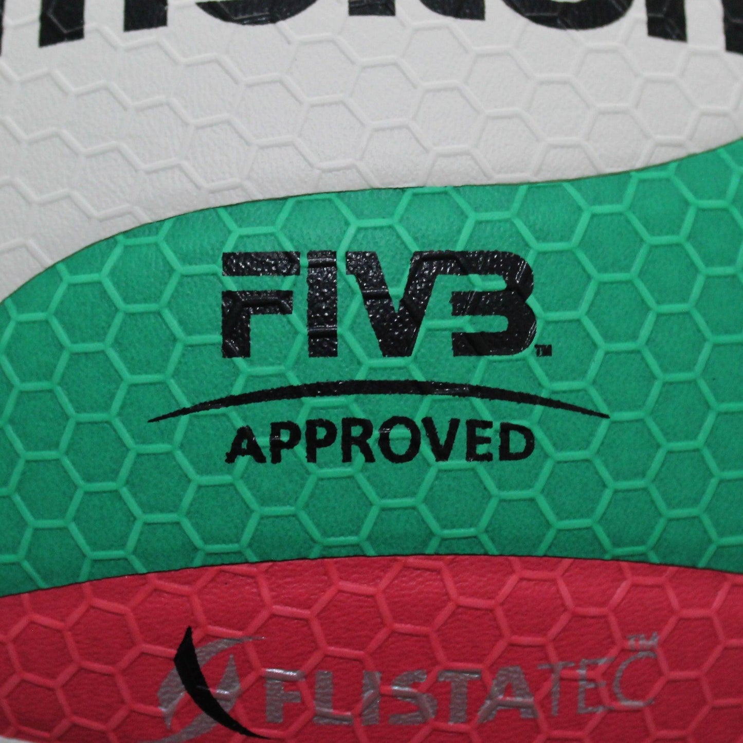 Balón de Voleibol Molten V5M5000 FLISTATEC de Piel Sintética | Oficial FMVB y FIVB | No. 5 | Profesional