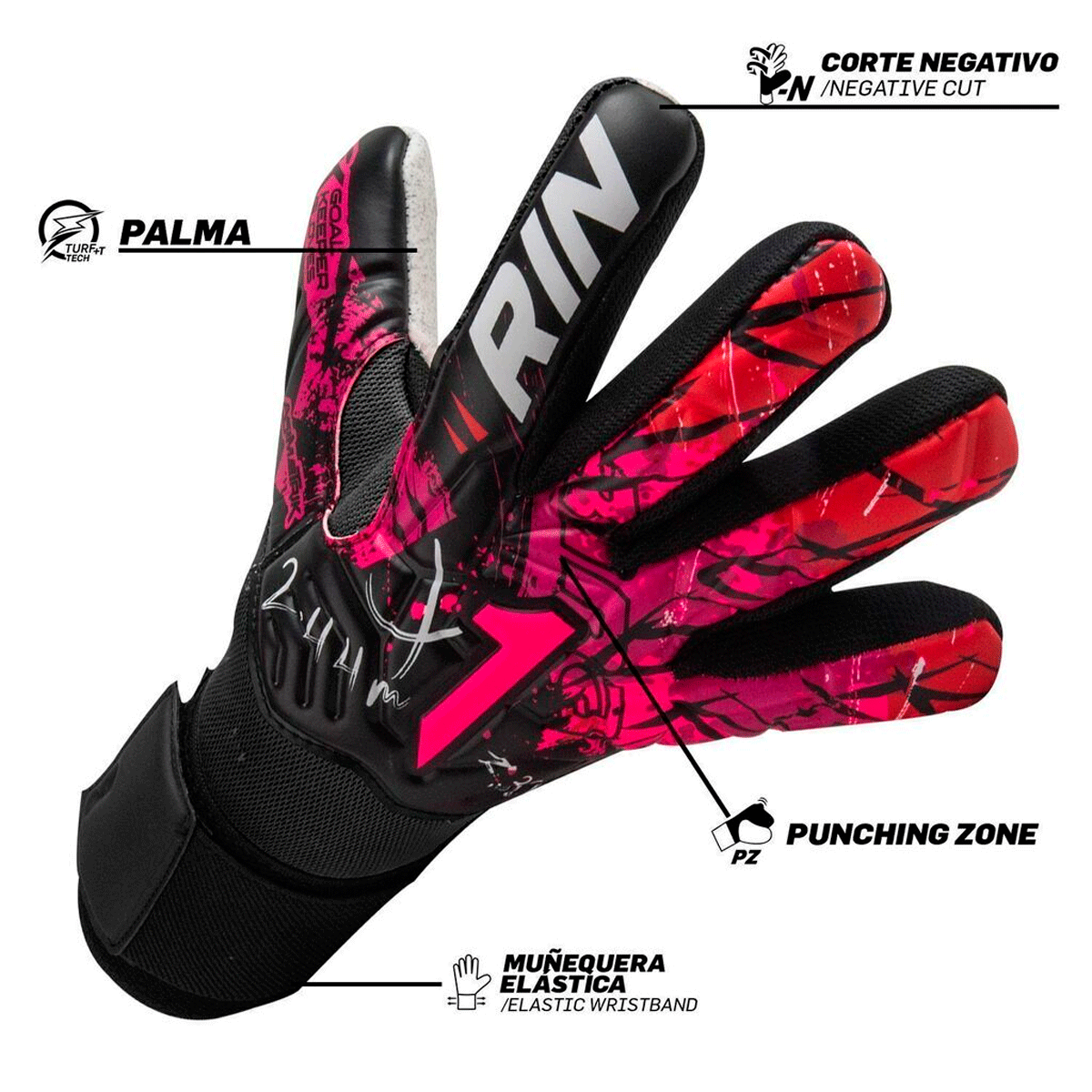 Guantes de Portero Rinat Asimetrik Training
