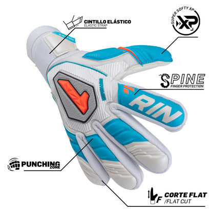 Guantes de Portero Rinat Uno Premier Prime Spines | Varillas Protectoras
