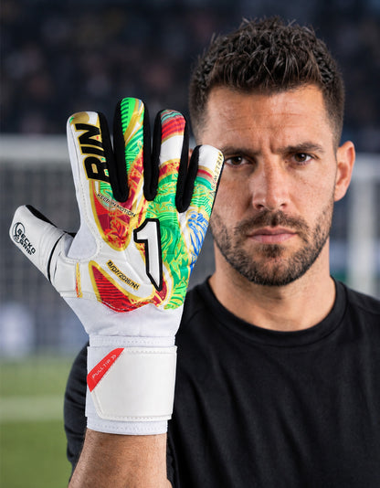 Guantes de Portero Rinat Asimetrik Training Spines Edición Conmemorativa | Varillas | Gecko Grip