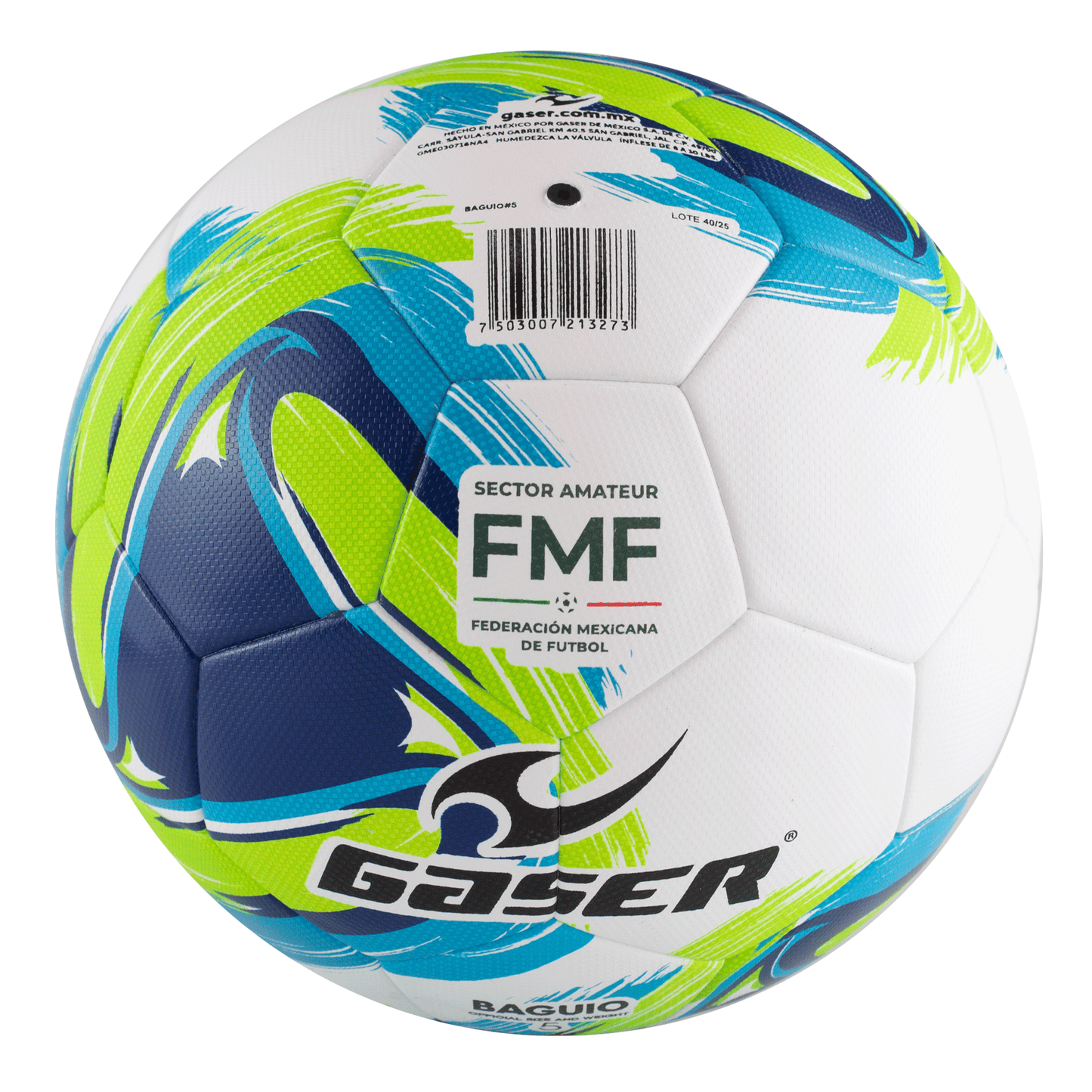Gaser Balón de Fútbol Baguio No. 5 Termoformado | FMF