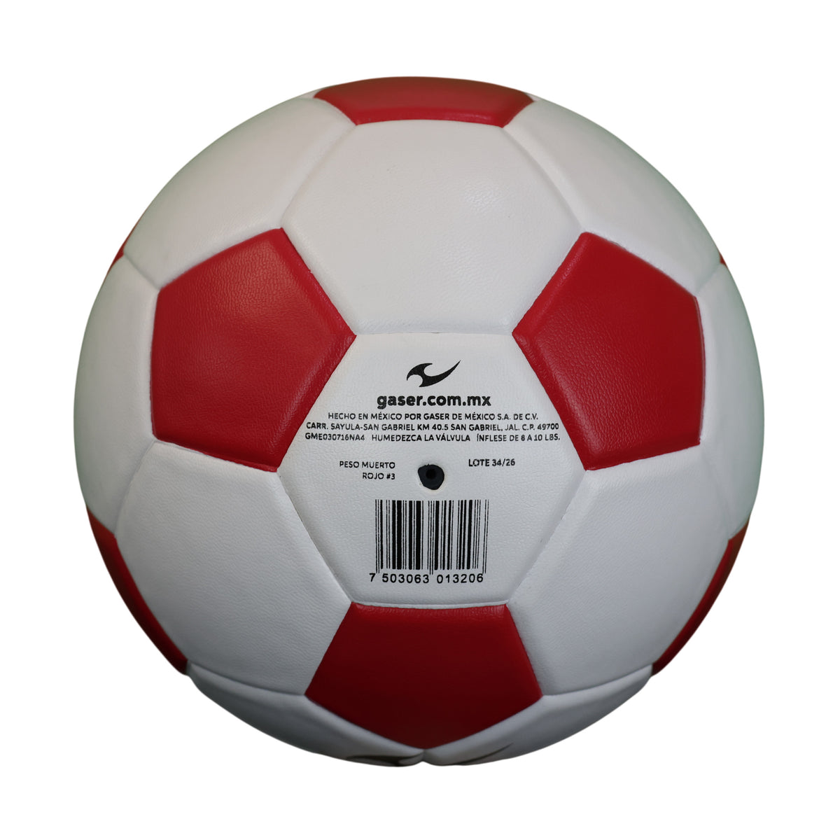 Balón de Fútbol Gaser Classic Bote Muerto No. 3 | PVC | Sala y Futsal