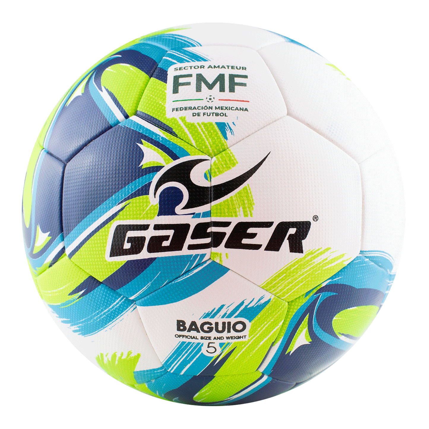 Gaser Balón de Fútbol Baguio No. 5 Termoformado | FMF