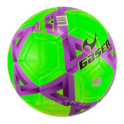 Balón de Fútbol Gaser Iro Neon Fosfo No. 5 | Laminado PVC | Tamaño Oficial