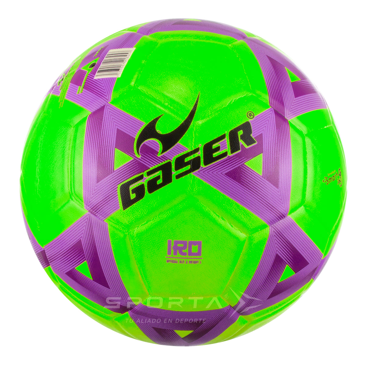 Balón de Fútbol Gaser Iro Neon Fosfo No. 5 | Laminado PVC | Tamaño Oficial