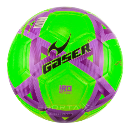 Balón de Fútbol Gaser Iro Neon Fosfo No. 5 | Laminado PVC | Tamaño Oficial