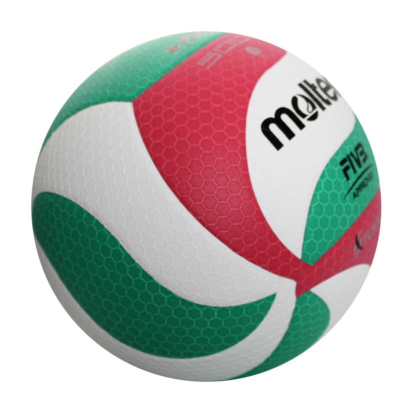 Balón de Voleibol Molten V5M5000 FLISTATEC de Piel Sintética | Oficial FMVB y FIVB | No. 5 | Profesional
