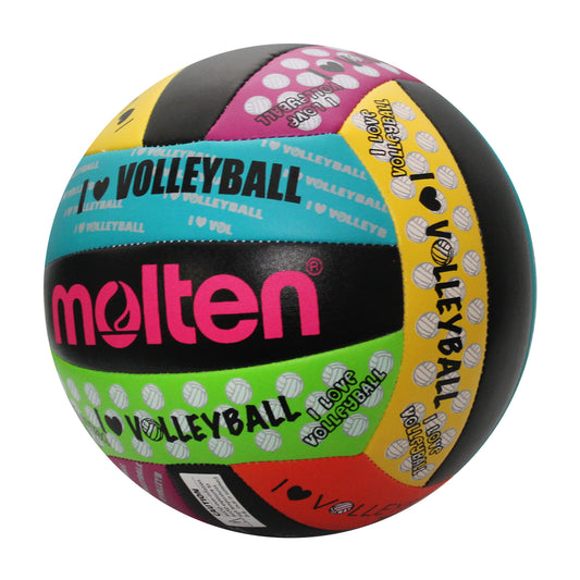 Balón de Voleibol Molten MS500 LUV No. 5 | Piel Sintética PU