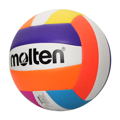 Balón de Voleibol Molten MS500 Neon No. 5 | Piel Sintética PU