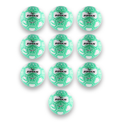 Paquete 10 Balones de Fútbol Gaser | Modelos Variados | Entrenamiento