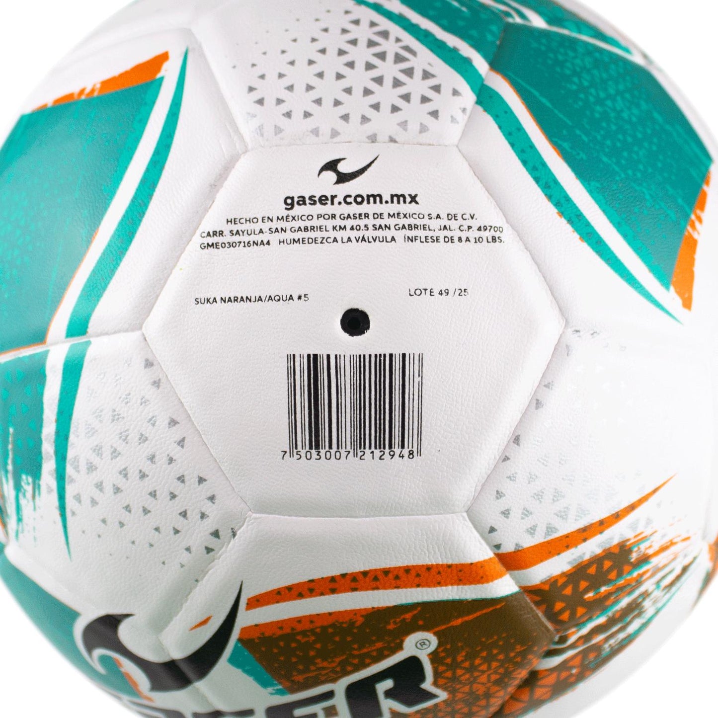 Balón de Fútbol Gaser Suka No. 4 | TPU Texturizado
