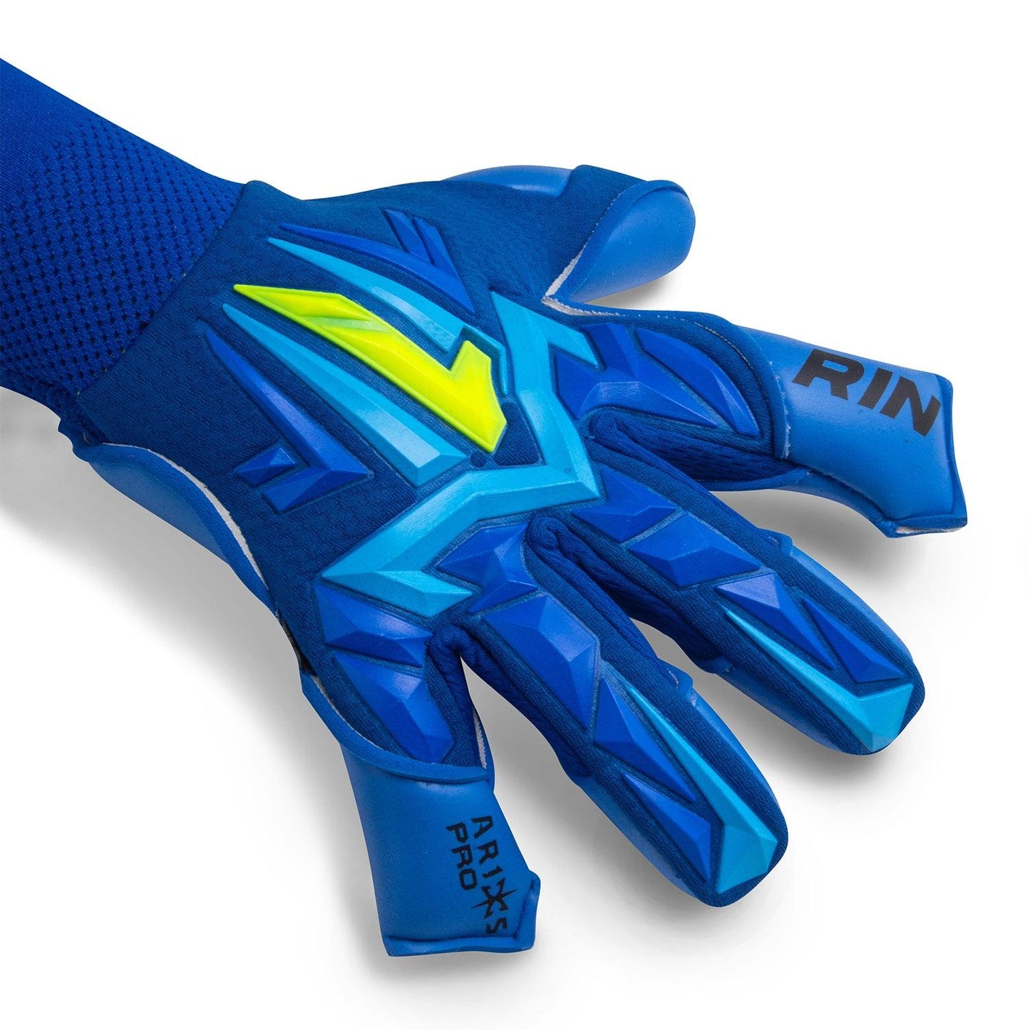 Guantes de Portero Rinat Aries X Pro | Corte Arrow | Palma AXG Formula | Entrenamiento y Competencia