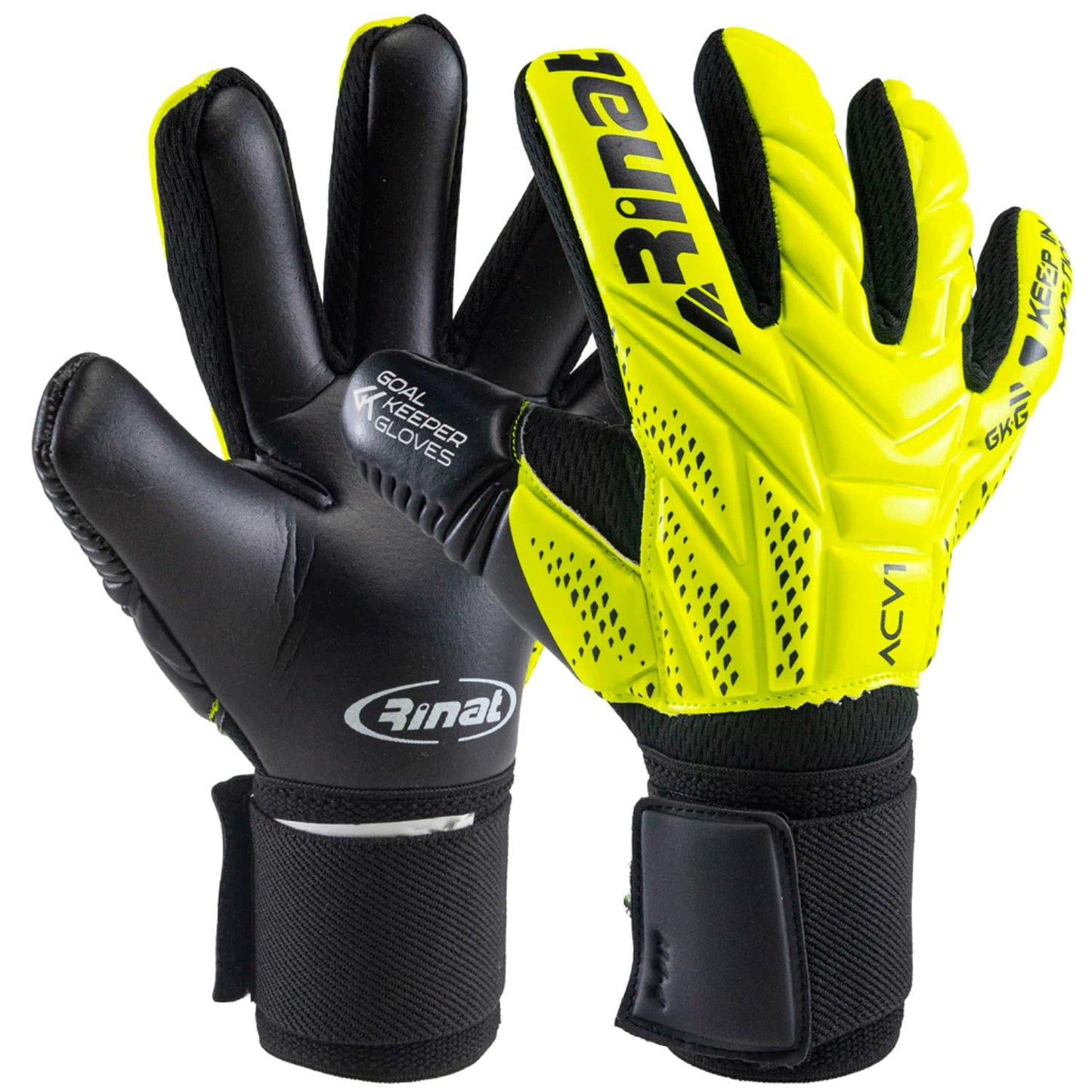 Guantes de Portero Rinat ACV1 Prime | Corte Negativo | Palma Super Softy XP | Entrenamiento y Competencia