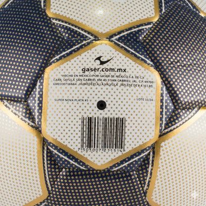 Balón de Fútbol Gaser Super Nova Oro No. 4
