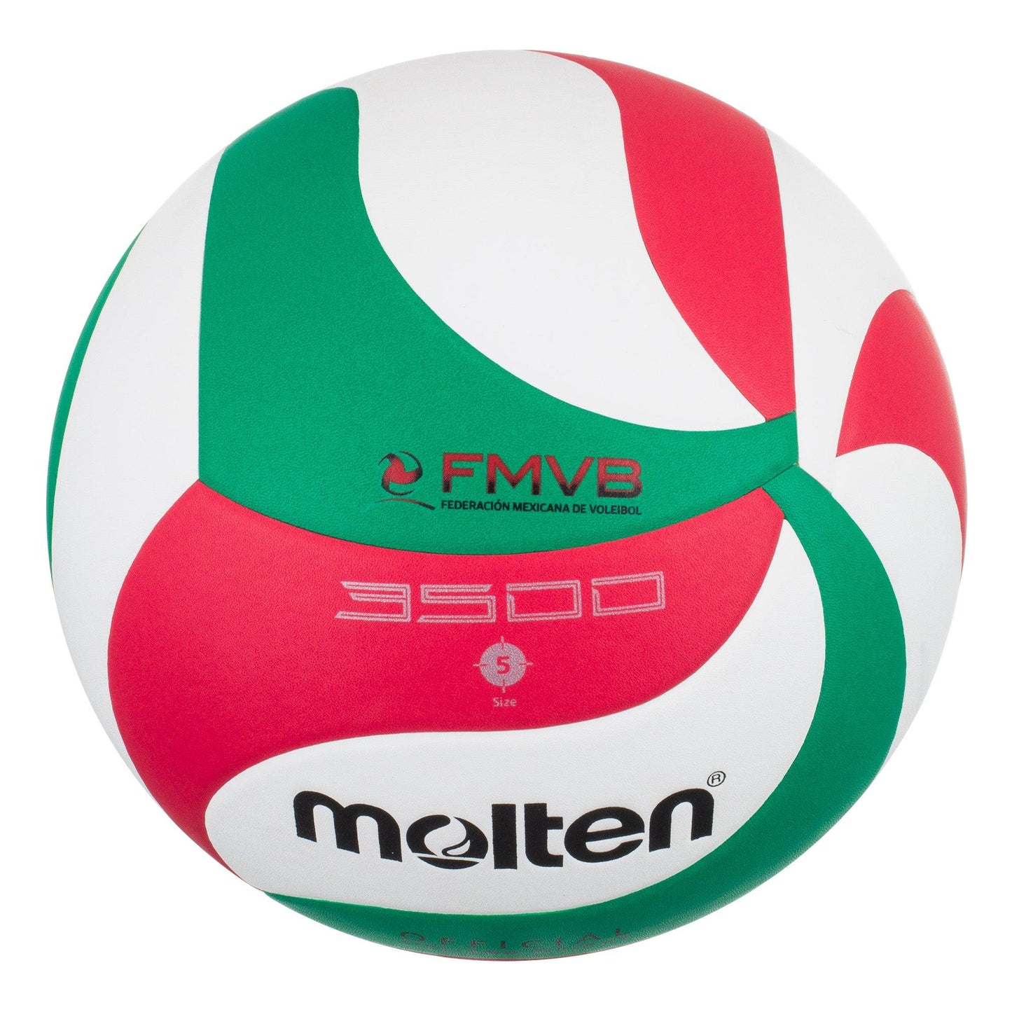 Balón de Voleibol Molten V5M3500 de Piel Sintética | Oficial FMVB |