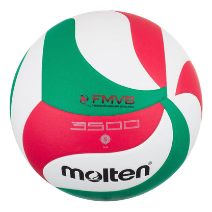 Balón de Voleibol Molten V5M3500 de Piel Sintética | Oficial FMVB |