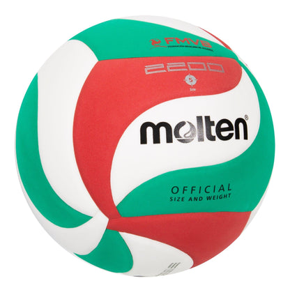 Balón de Voleibol Molten V5M2200 Soft No. 5 | Tricolor | EVA Foam