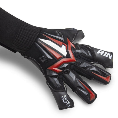 Guantes de Portero Rinat Aries X Pro | Corte Arrow | Palma AXG Formula | Entrenamiento y Competencia